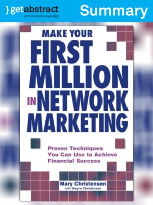 cover image of Make Your First Million in Network Marketing (Summary)